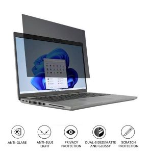 MATTE ANTI-GLARE PRIVACY SCREEN 15.6”ETE 16:9 (353x202mm),M-7008